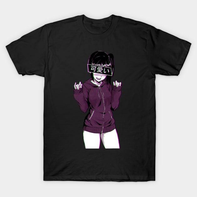 Aesthetic Japanese Girl 29 v2 T-Shirt by MisterNightmare